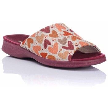 Garzon Pantuflas Zapatilla de casa - Corazones para mujer