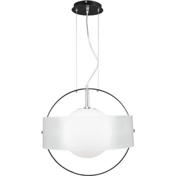 Colgante orb 1xe27 al.reg.xd.47cm blanco