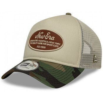 New-Era Gorra Oval patch camo trucker newera para hombre