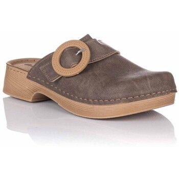 Inblu Zuecos Zueco con hebilla - Piel para mujer