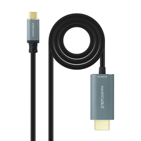 nanocable conversor usb-c a hdmi 21 8k60hz 18m