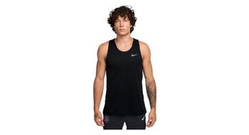 Camiseta de tirantes nike  strong dri fit adv  strong  stride negra  hombre