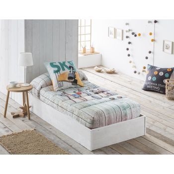 Edredon Ajustable Modelo Skate Jvr Cama 150