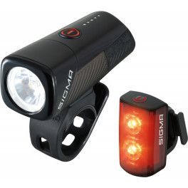 Sigma Kit De Luces Delantera Buster 400 Trasera Rl 80 Led Usb Negro