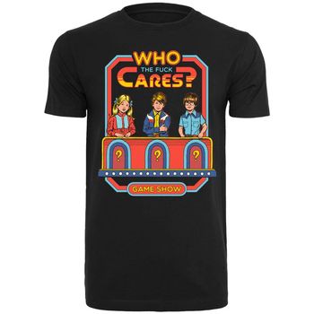Steven Rhodes Tops y Camisetas Who The Fuck Cares para mujer