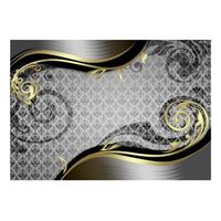 papel pintado 3d - caracol de oro 400x280 cm
