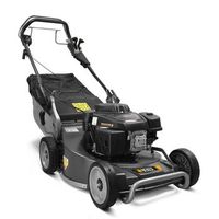 cortacesped profesional gasolina benza bz50sac-pro  motor loncin 196cc  53 cm corte  traccion  3 velocidades  chasis aluminio