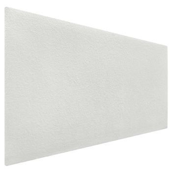 Dhome Cabecero Blanco 80cm Dual Acabado Toalla Soft Tapizado Liso Con Patas 8cm Grosor 70 Alto Tejido Suave Para Pared Acústicos Cabeceros Absorbentes (80cm, 8cm - 70 Al. - Blanco)