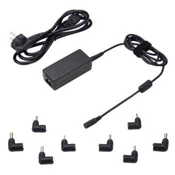 EWENT CARGADOR AUTOMATICO UNIVERSAL NOTEBOOK 45W CON 8 PUNTAS