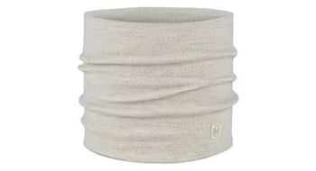 Buff tour de cou merino heavyweight solid gris