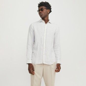 Jack & Jones Camisa Parker Linen Stripe para mujer