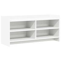 mueble de tv 100 x 33 x 47 cm blanco madera de ingenieria vidaxl