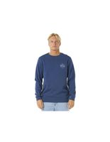 sudadera rip curl stapler crew hombre azul