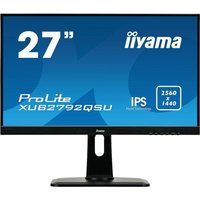 iiyama prolite xub2792qsu-b1 quad hd 27r ips lcd monitor - black black