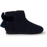 pisamonas botines botines con lazo terciopelo y cremallera para nina