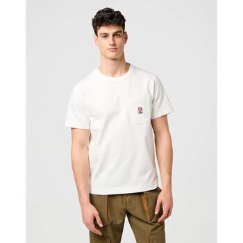 Wrangler Camiseta 112371499-WORN WHITE para hombre