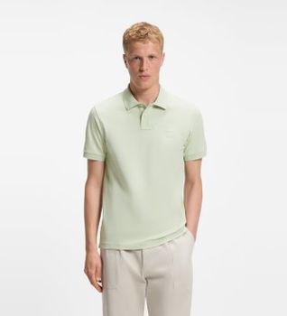 BOSS para hombre. 50507803 Polo Passenger verde (S), Casual, Algodón, Manga corta