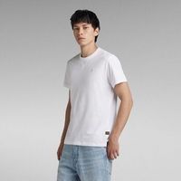 g-star raw tops y camisetas d24449 336 - nifous base-110 white para hombre
