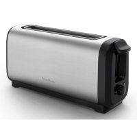 tostadora moulinex ls5s0de0 1430w acero inoxidable ranura larga 7 niveles negro