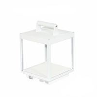 linterna led blanca visor 5w funciona con pilas ip54