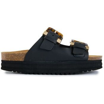 V.gan Chanclas Vegan Plum Tortoiseshell Comfort Footbed Sandalias para mujer