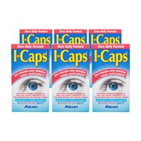 icaps lutein  zeaxanthin formula 6 pack