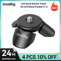 tripode de camara de liberacion rapida smallrig mini para dji osmo pocket 43 despliegue automatico soporte magnetico para dji osmo pocket 4 pro 6083