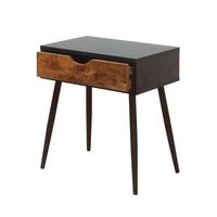mesita de noche coleccion haaland color negro estilo escandinavo