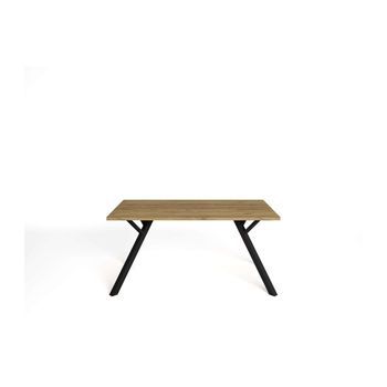 Mesa Rectangular De Comedor Paula Diseño Robusto Y Funcional