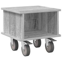 soporte de tv 37 x 35 x 35 cm gris sonoma madera de ingenieria vidaxl