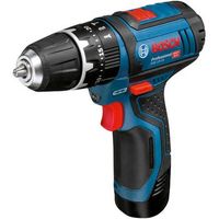 atornillador percutor li-ion 2 baterias  accesorios 12v - bosch - gsb12v-15