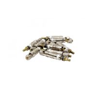 x-sauce - obuses presta fina desmontables x-sauce pack 10 para bicicleta ideales para anadir liquido sellante facilmente en ruedas tubeless compatibles con valvulas finas de ciclismo