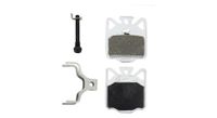 par de pastillas organicas campagnolo db 410 para 11 12 y 13s