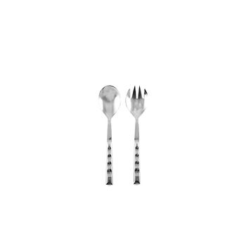 Cubiertos para ensalada plateados 28.5 cm