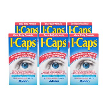ICaps Lutein & Zeaxanthin Formula 6 Pack