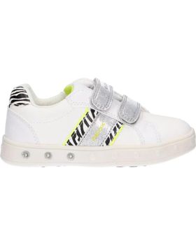 de GEOX J158WH 05404 J SKYLIN C0552 WHITE-FLUO YELLOW