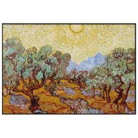 panorama cuadro enmarcado van gogh 100x70 cm
