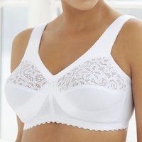 magic lift cotton full figure support bra