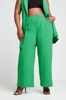 limited collection pantalones anchos verdes mujer curvy y tallas grandes limited collection