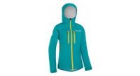 chaqueta impermeable lagoped eve azul para mujer