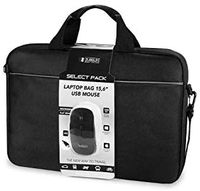 subblim maletin con raton select pack wired mouse usb  laptop bag 156