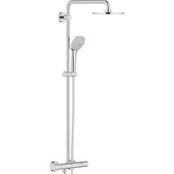 Sistema De Ducha Con Termostato Grohe Euphoria System 310 Supersteel Infinity Finish, 26075dc0