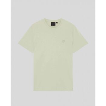 Lyle & Scott Camiseta TS2255TON SUPERFINE-Y085 TENDER GREEN para hombre