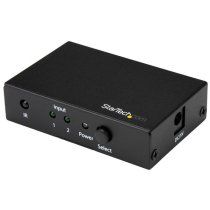 StarTech.com Switch Conmutador HDMI de 2 Puertos - 4K 60Hz
