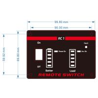 panel de control remoto gembird eg-pwc-pswrc-01 alambrico para inversores