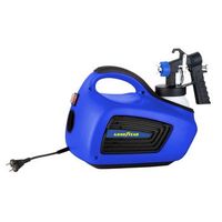 pistola de pintar electrica con compresor deposito 1l y manguera 15m - goodyear