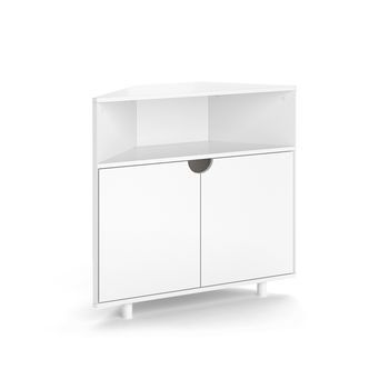 Aparador Inaro 79 X 76 Cm Con 3 Compartimentos Vicco