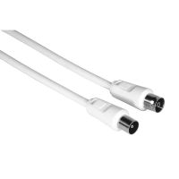 cable coaxial hama 00205028 15 m blanco doble blindaje macho-hembra