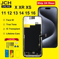 pantalla lcd jch de grado aaaa para iphone x xr xs 11 12 13 mini 14 15 plus 16 17 pro max reemplazo de pantalla tactil