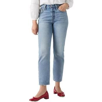 Levis Jeans Cropped Lightweight Med Indig para mujer